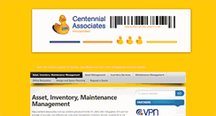 Desktop Screenshot of centennialassociates.com